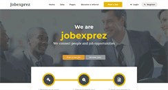 Desktop Screenshot of jobexprez.com