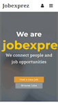 Mobile Screenshot of jobexprez.com